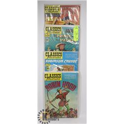 CLASSIC ILLUSTRATED COMICS RARE #7 #10 #29 #100