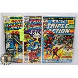 CAPT. AMERICA # 212 # 213 MARVEL # 5 COMICS