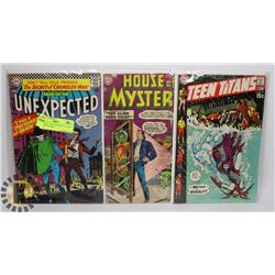 HORROR / TEEN TITANS # 29 12 AND 15 CENT COMICS