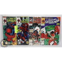 LOT OF 4 AMAZING SPIDER MAN COMICS # 304, #313