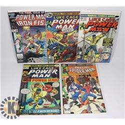 LOT OF 5 SPIDER  MAN COLLECTORS COMICS