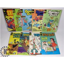 LOT OF 9 DISNEY WHITMAN CANADIAN VERSION COMICS