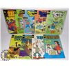 Image 1 : LOT OF 9 DISNEY WHITMAN CANADIAN VERSION COMICS
