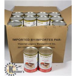 CASE OF DIAMOND BRAND MACKEREL IN BRINE