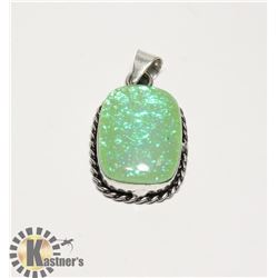 #100- AUSTRALIAN TRIPLE OPAL PENDANT