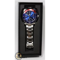 NEW MENS ORIENT STAINLESS STEEL BACK