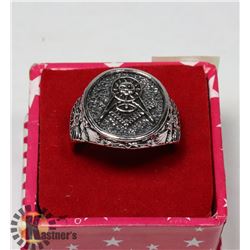 BAND OF BROTHERS BIKER RING SZ13