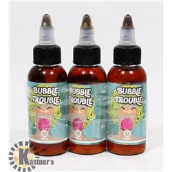 3 BOTTLES OF 6MG NICOTINE 30ML PER BOTTLE OF