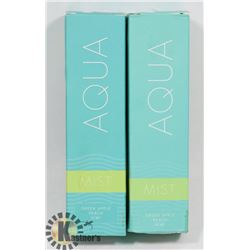 2 BOTTLES OF 0MG NICOTINE 60ML PER BOTTLE OF AQUA