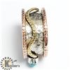 Image 2 : SILVER TURQUOISE SPINNABLE RING