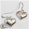 Image 1 : SILVER HEART SHAPE EARRINGS