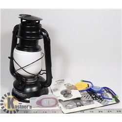 EDDIE BAUER FIRESIDE HURRICANE LANTERN AND MORE WO