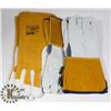 Image 1 : LOT WITH 4 NEW PAIRS OF WORK GLOVES