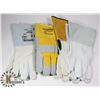 Image 1 : LOT WITH 4 NEW PAIRS OF WORK GLOVES