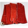 Image 1 : LOT WITH 4 NEW PAIRS OF WELDING GLOVES