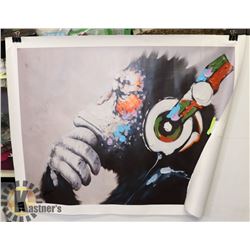 THINKING MONKEY CANVAS