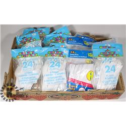 FLAT OF ASSORTED DISPOSABLE CUTLERY