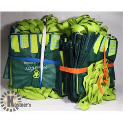 100PCS NEW RE-USABLE SHOPPING BAGS IN A BOX