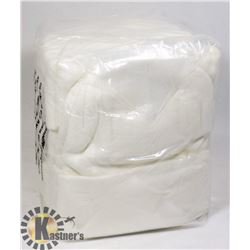 BUNDLE OF 12 NEW WHITE TOQUES