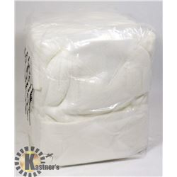 BUNDLE OF 12 NEW WHITE TOQUES