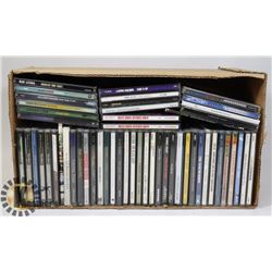 BOX OF CDS INCLUDING MARILLION; LED  ZEPPELIN II;