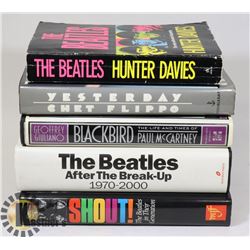 BEATLES AND SOLO BOOKS