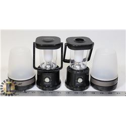 LOT OF 4 EDDIE BAUER 100 LUMEN LANTERNS WORKING