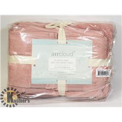 AIRCLOUD 6PC BATH TOWEL SET