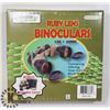 Image 1 : NEW 10X RUBY LENS BINOCULARS WITH CARRY CASE