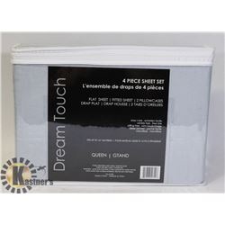 NEW DREAM TOUCH QUEEN SIZE SHEET SET