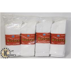 12 PAIRS OF NEW WINNER CREW SOCKS