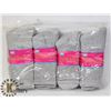 Image 1 : 12 PAIRS OF GREY CREW SOCKS SIZE 9-11