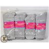 Image 1 : 12 PAIRS OF GREY CREW SOCKS SIZE 9-11