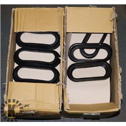 LOT OF 88 A70GB  GROMMET, 6" OVAL