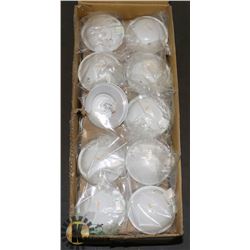 LOT OF 50 BU45CB  BACK-UP 4" SEALED GROMMET MOUNT