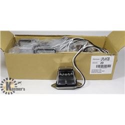 LOT OF 16 LPL41CB  LED LICENSE LIGHT; STAINLESS