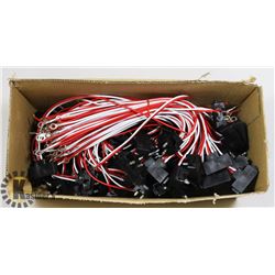 LOT OF 70  A49PB  PIGTAIL;2WIRE ANGLE;6"LEAD