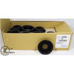 LOT OF 38 A55GB  GROMMET, RING, 2 1/2"