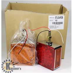 LOT OF 7 STL53ARDB FENDER TRUCK LED LIGHTS