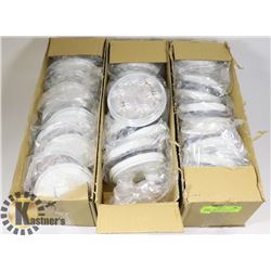 LOT OF 30 BUL06CB  4" ROUND 6 LED; SLDBCKP; FLTCN