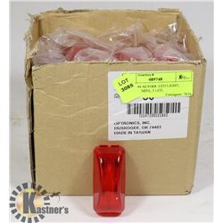 LOT OF 44 AL91RB  LED LIGHT, MARKER, MINI, 3 LED,