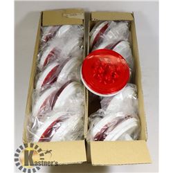 LOT OF 20 STL101RB  LED TAIL GLOLT; ROUND; PL3