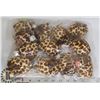 Image 1 : BAG OF TY MINI GIRAFFE PLUSHYS