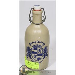 1 RARE FRANZ JOSEPH JUBAL BIER BOTTLE