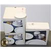 Image 1 : 3 BOXES CREAM KITCHEN DISH SET