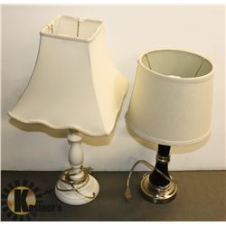 LOT OF TWO DESK LAMPS
