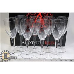 GLASSES - VARIOUS WINE GLASSES