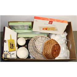 SERVING PLATTER SET & BOWLS