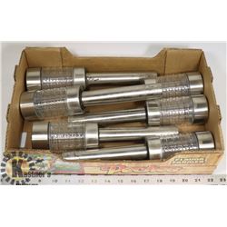 LOT OF 6 SOLAR LIGHTS