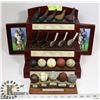 Image 1 : 2 GOLF DECORATIVE DISPLAY WITH PHOTO